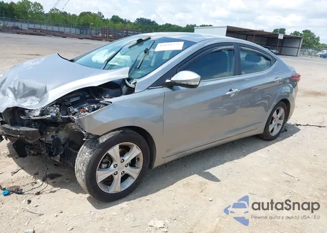 2016 Hyundai Elantra Value Edition from USA, damaged, VIN KMHDH4AE2GU486689